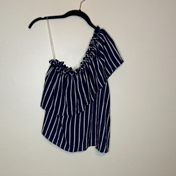 BP Nordstrom One Shoulder Ruffle Top - Picture 3 of 4